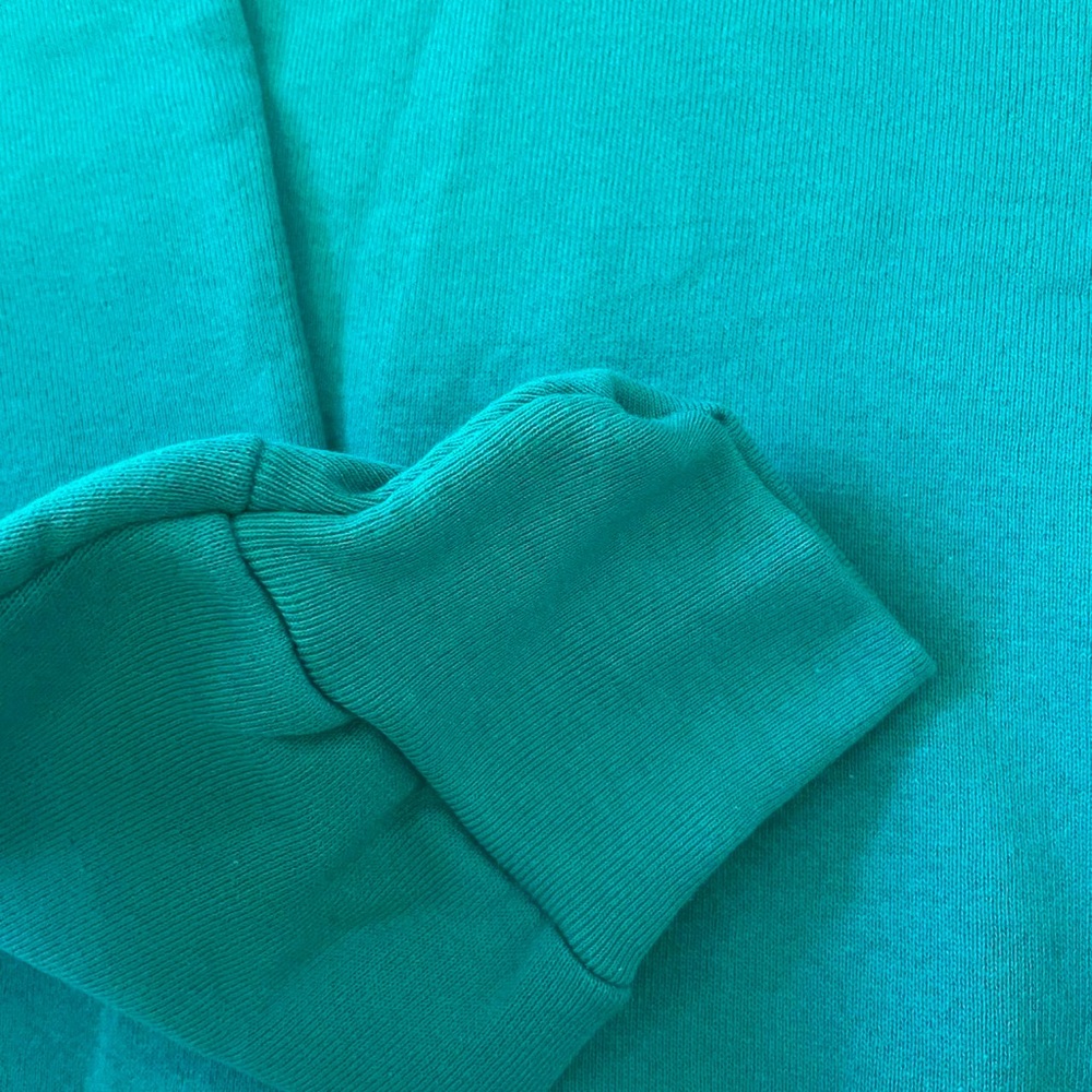 Vintage Deadstock Teal Crewneck Sweater - Picture 4 of 5